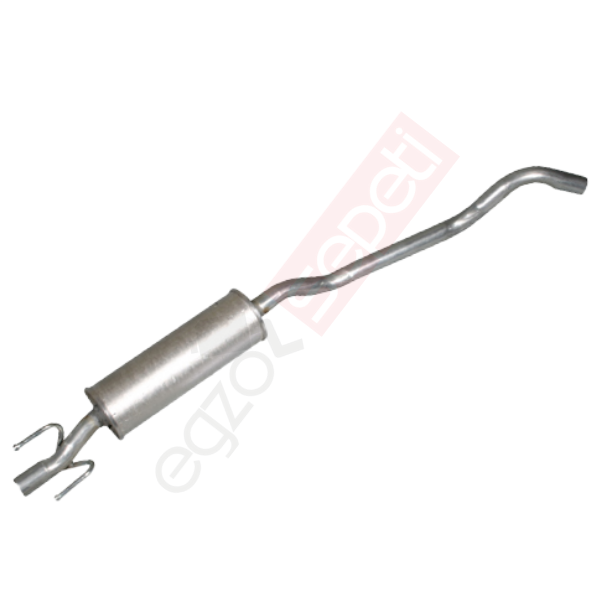 Opel Corsa B Yuvarlak Orta Susturucu Borulu 1.2 / 1.4İ / 1.5 / 1.7 D 1993 / 2000