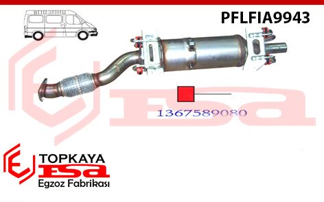 Fiat Ducato 2.3 Mjet Dizel Partikül Filtresi