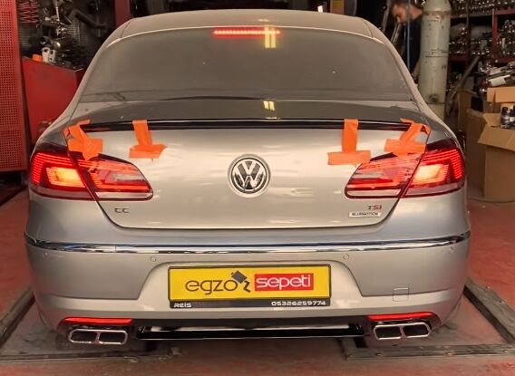 Volkswagen CC Egzoz Ucu