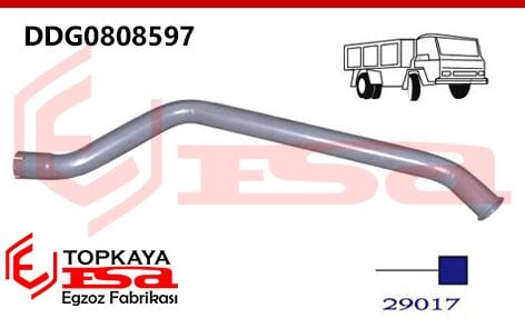 Dodge Chrysler-Hino 26.200.26.235 Çıkış Borusu 97  >..