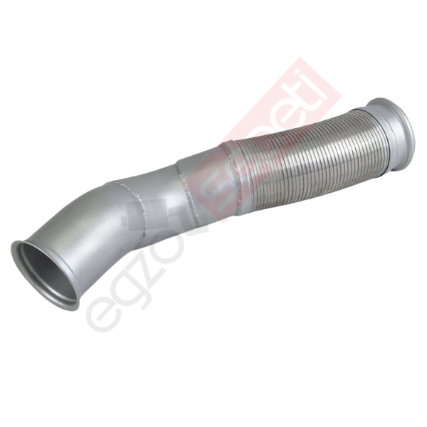 Renault Kerax Boru, Egzoz Ön, E5, 7422325968 Ø127 Alusi, Spiral (P),