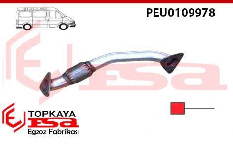 Peugeot Karsan Jest 15 + 1 Minibüs Ön Boru Spiralli 2013 > …