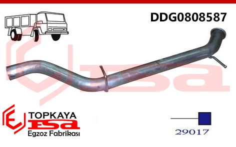 Dodge Chrysler-Hino 26.200.26.235 Çıkış Borusu