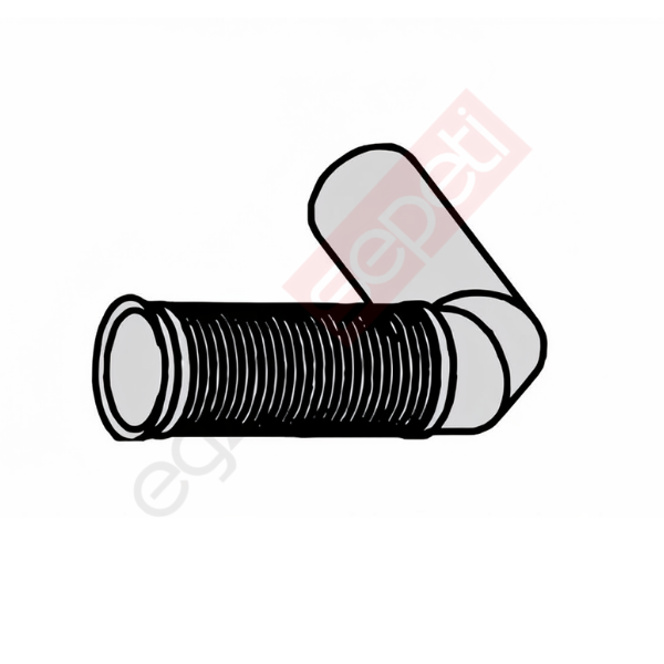 Man TGS Boru, Egzoz Ön, E5, 81152100100 Ø110 Inox, Spiral (P),