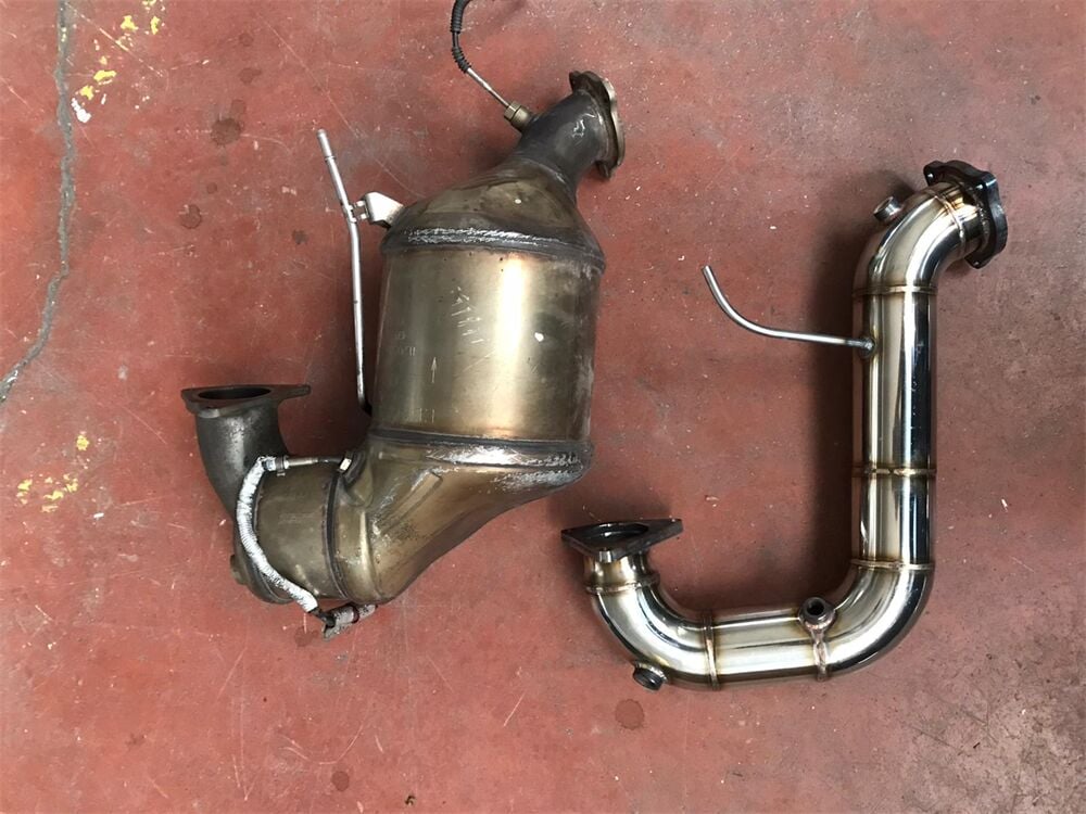 VW Touareg 3.0 Tdi Downpipe