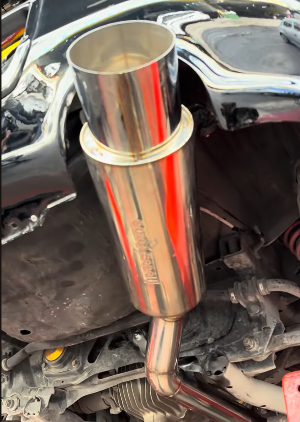 HONDA S2000 KROM FLANŞLI VAREX VE KROM 60 MM BORULAR