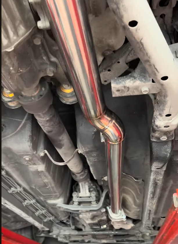 HONDA S2000 KROM FLANŞLI VAREX VE KROM 60 MM BORULAR