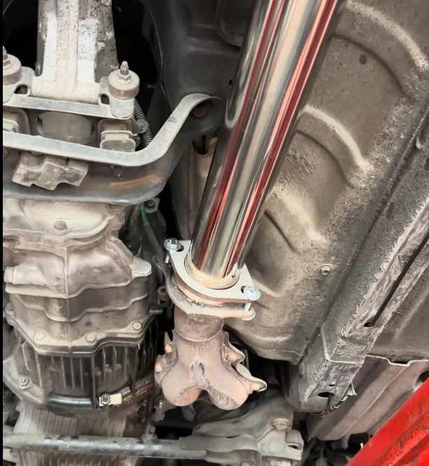 HONDA S2000 KROM FLANŞLI VAREX VE KROM 60 MM BORULAR