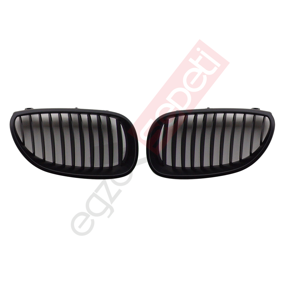 Bmw E60 Mat Siyah Panjur Seti