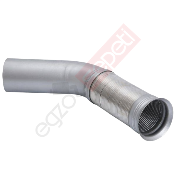 Mercedes Actros Boru, Egzoz Ön, E5, 9304905519 Ø114,3 Alusi, Spiral (P),