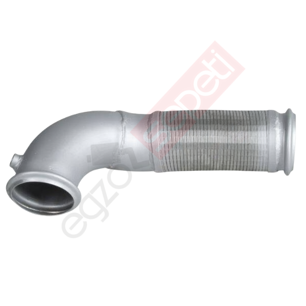 Volvo FM Boru, Egzoz Ön, E6, 21456672 Ø127 Inox, Spiral (P),