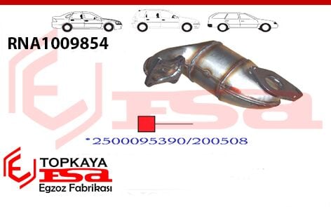 Renault Clio 2 1.5 Dci Katalitik Konverter Yerine Ön Susturucu 2001 > 2005