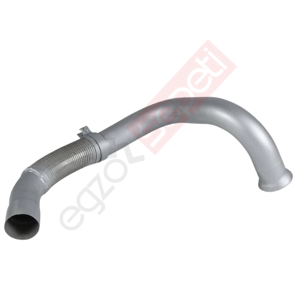 Mercedes Econic Boru, Egzoz Ön, E3, 9574901120 Ø88,9 Alusi, Spiral (P),