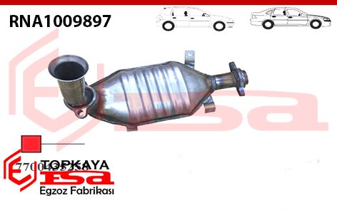 Renault Clio 2 Symbol 1.4 8V Euro 3 Metal Katalitik Konverter 1998 > 2004