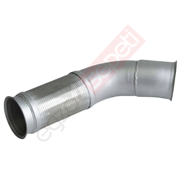 Scania 4 Series Boru, Egzoz Ön, E4, 1488557 Ø127 Alusi, Spiral (P),