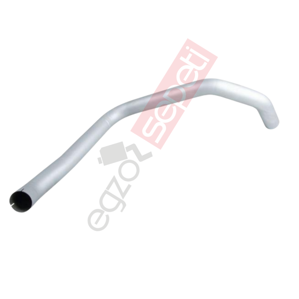 Mercedes 3031 Boru, Egzoz Ön, E1, 6554905620 Mercedes 3031 Ø101,6 Alusi,