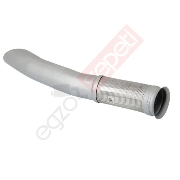 Mercedes Actros Boru, Egzoz Ön, E4, 9304900419  Ø120 Alusi, Spiral (K),