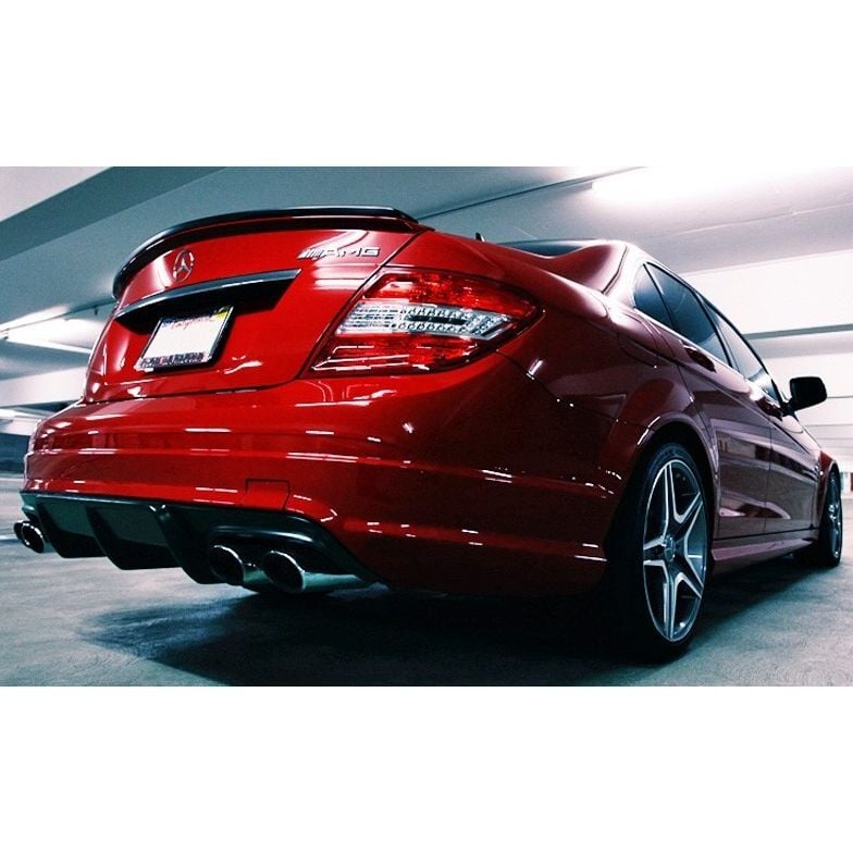 Mercedes W204 C Serisi Arka Tampon Difüzör Yeri Üretim