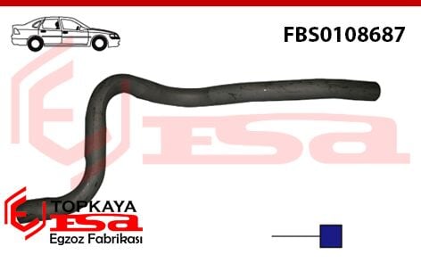 Ford Taunus 1.6 Arka Giriş Borusu Tm