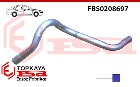 Ford Taunus 2.0 Arka Giriş Borusu 1976-83