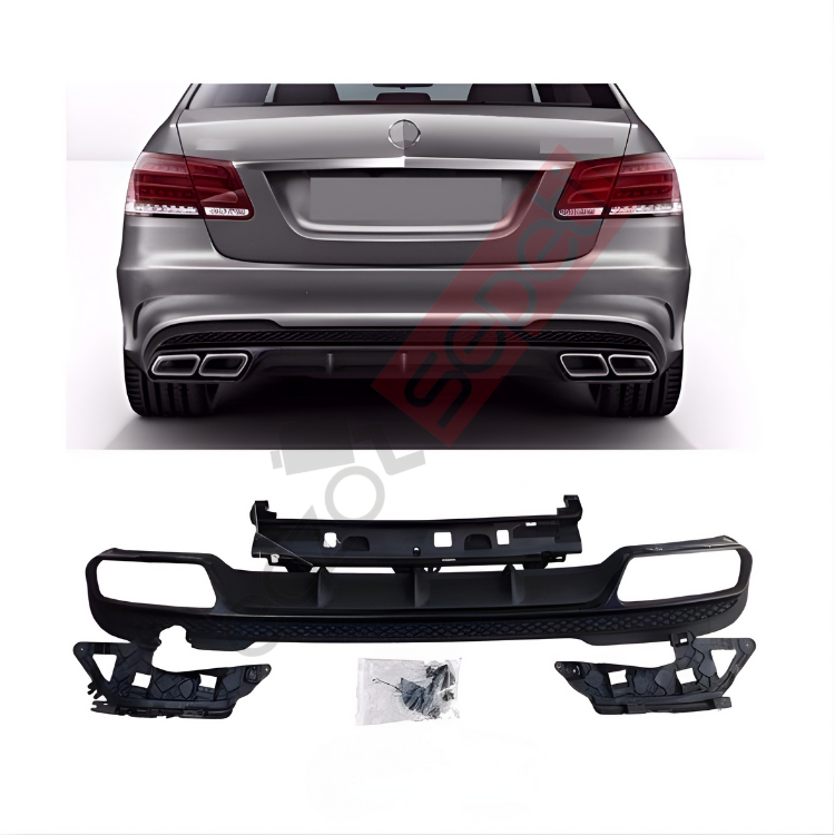 Mercedes W212 E63 AVANTGARDE SİYAH ÇITA DİFÜZÖR