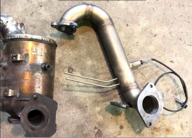 Renault Megane 3 1.6 Dizel Downpipe