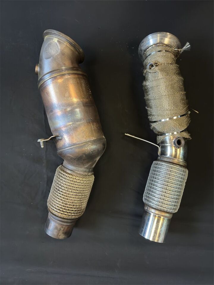 Bmw X7 40İ 3.0 B58 Spor Cat Downpipe Ve Titanyum Amyant