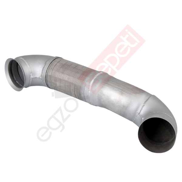 Mercedes Actros  Boru, Egzoz Ön, E3, 9484905019 Ø127 Alusi, Spiral (K),