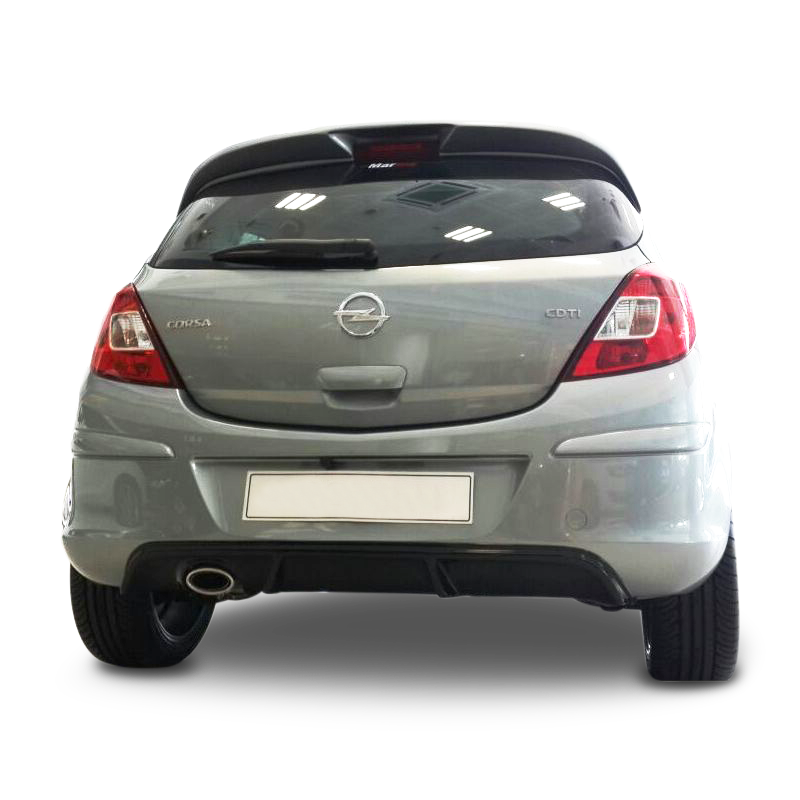 Opel Corsa D Arka Tampon Difüzör