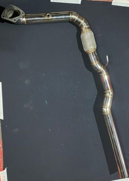 Volkswagen Polo Gti 70 mm Downpipe Spiralli