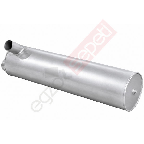 Susturucu, Jeneratör, Ø300 L:1270 IN:Ø101,6 OUT:Ø127 Tip:L, Kabin İçi, Kritik,
