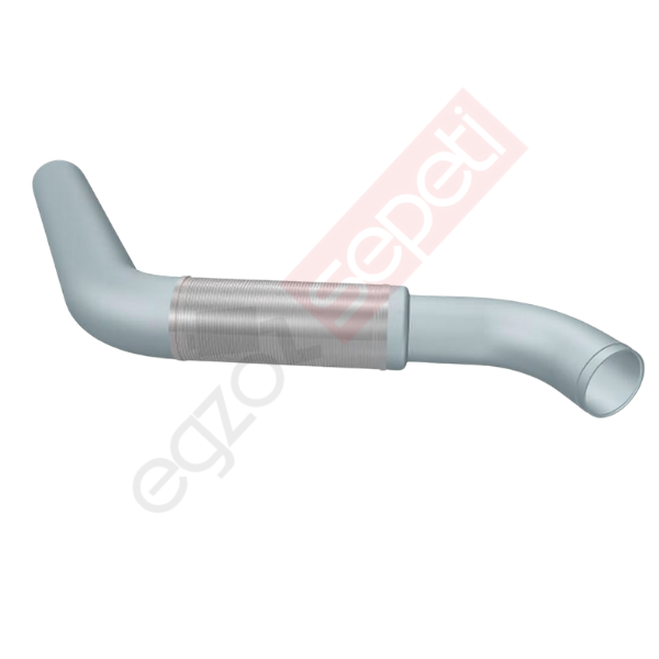 Doosan Boru, Jeneratör, Egzoz Ön, 22997373B Ø127 Alusi, Spiral (P),