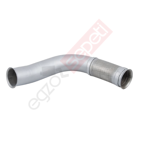 Scania 4 Series Boru, Egzoz Ön, E3, 1502090 Ø114,3 Alusi, Spiral (P),