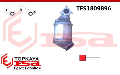 Fiat Fiorino 1.3 Jtd Ön Katalitik Konverter Euro 3 2006 > …