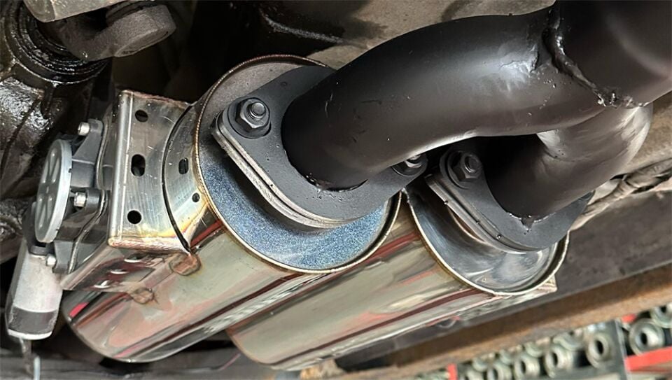 Jeep Çift Varex 2.0 Motor Üstü İçin Üniversal Arka Çiftli Flanşlı Varex Ve Arka Dkp Y Pipe + Varex Beyin Kumandası