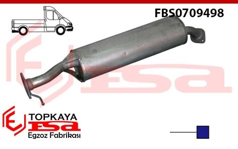 Ford Ranger 2X4 Pick-Up Arka Susturucu Borulu