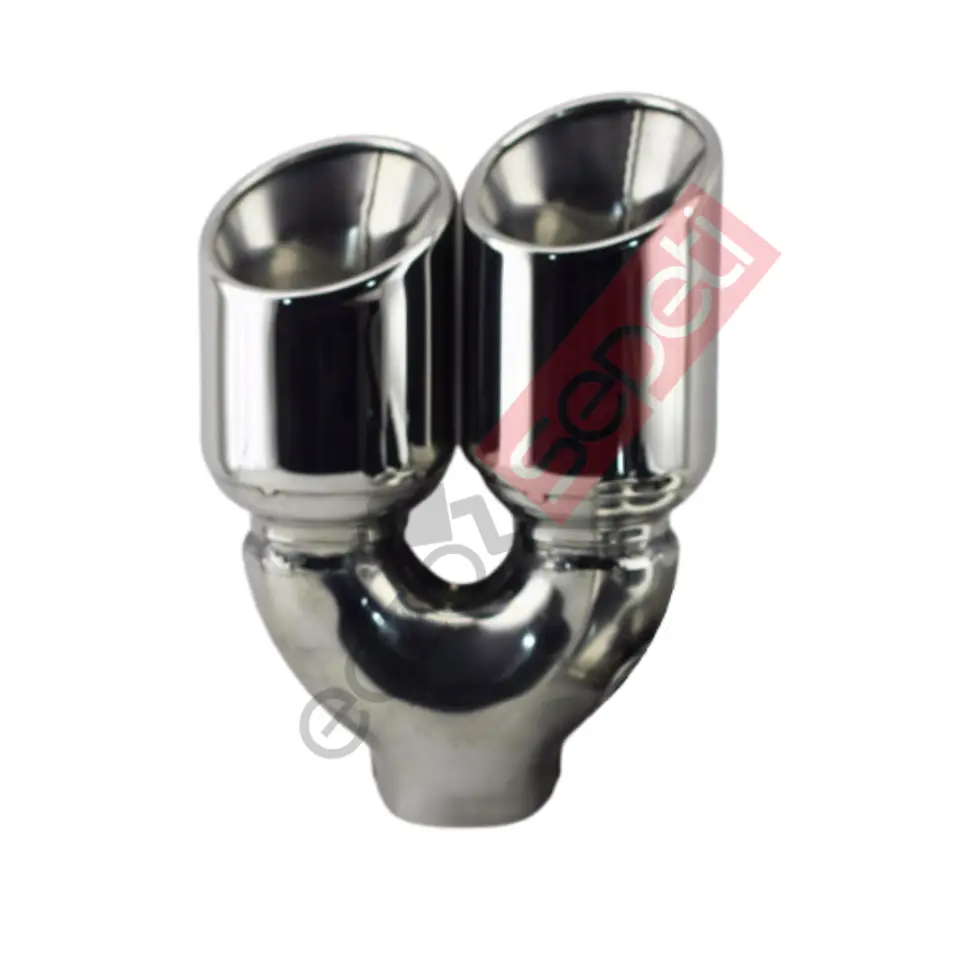 Bmw 76 MM Krom Egzoz Ucu Sol Taraf