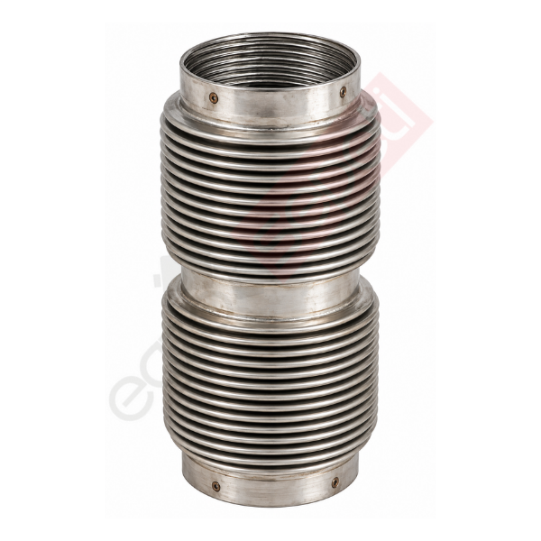 Flex, Universal ID:Ø115 L:300 İç İnterlock, Dış Körük, SS304, Tip:4, Çift Kat,
