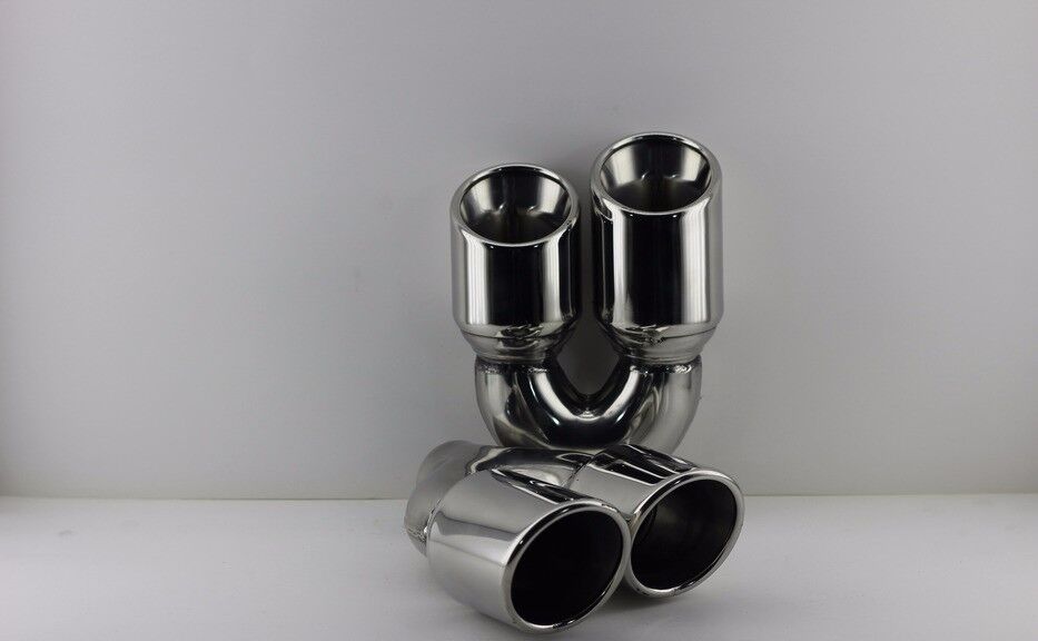 Bmw 76 MM Krom Egzoz Ucu Sol Taraf