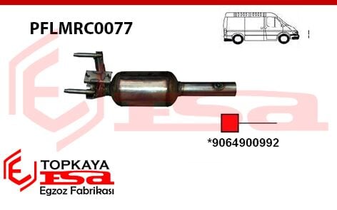 Mercedes Sprinter 209 / 211 / 215 / 309 / 311 / 315 Partikül Filtresi 2006 > …