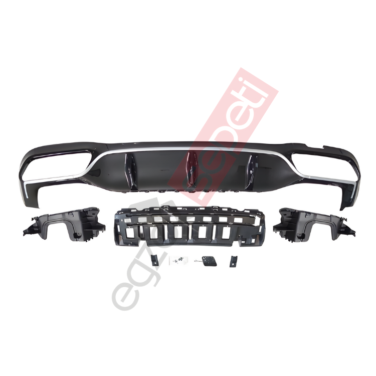 Mercedes W213 DİFÜZÖR E63 AVANTGARDE KROM