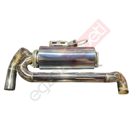 Bmw F36 4.20 Krom Flanşlı Varex Ve Arka Krom Boru