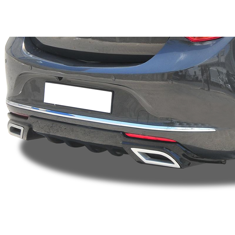 Opel Astra J Hb Makyajlı Egzoz Görünümlü Difüzör