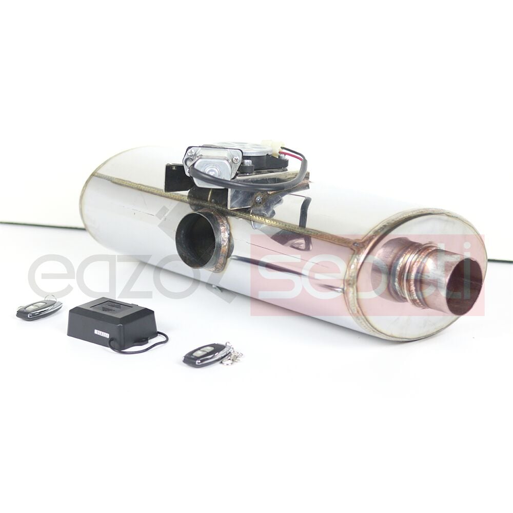 Sağ Ve Sol Taraf İçin Varex Egzoz 60 mm + Uzaktan Kumanda Beyni Çift Anahtarlı