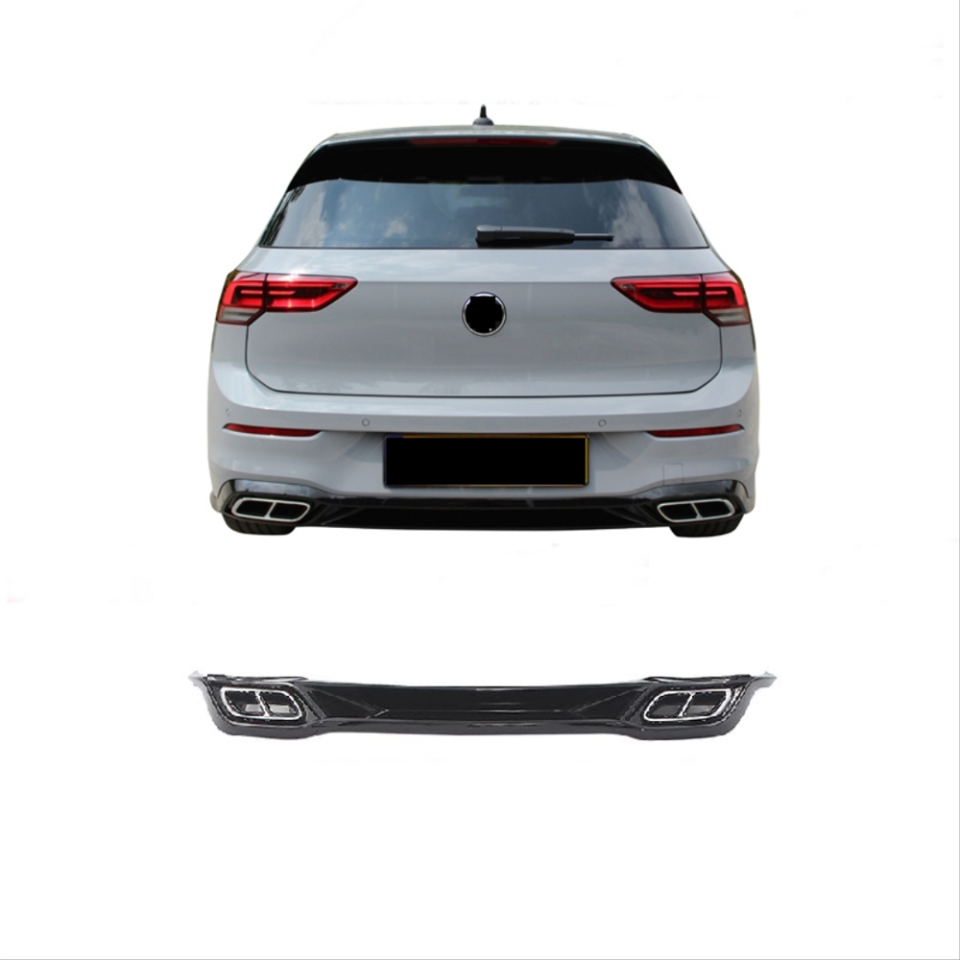 VW Golf 8 R-Line Difüzör (Life-Style-Impressıon)