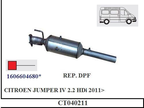 Citroen Jumper 4 2.2 Hdi  Partikül Filtre Yerine Susturucu 2011 > …