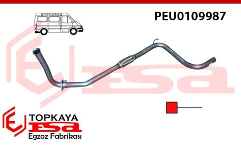 Peugeot J9 Minibüs Ön Boru Spiralli 1999 > ...