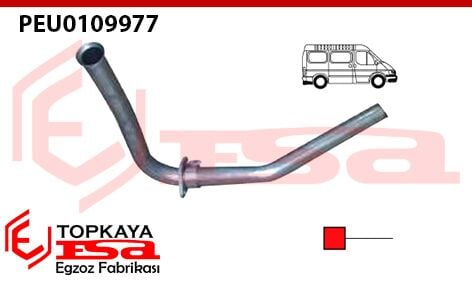 Peugeot J9 Minibüs Ön Boru Yeni Model Spiralsiz 1999 > ...
