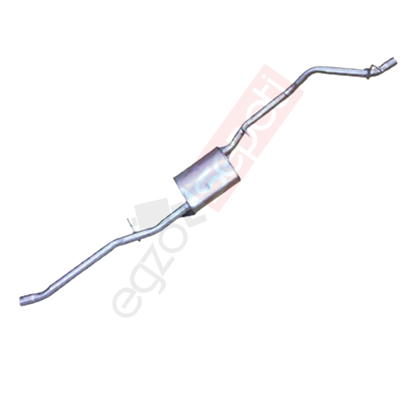 Dacia Duster 1.5 Dci Arka Susturucu Borulu 2014 Ve Sonrası