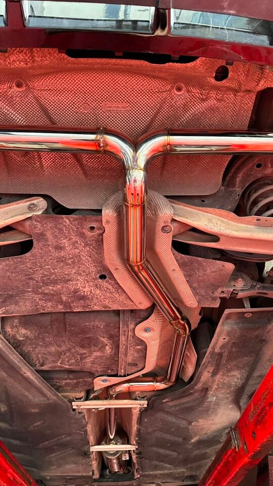 MERCEDES A200 1.6 Krom Flanşlı Varex 60 mm Krom Borularla Krom Kit
